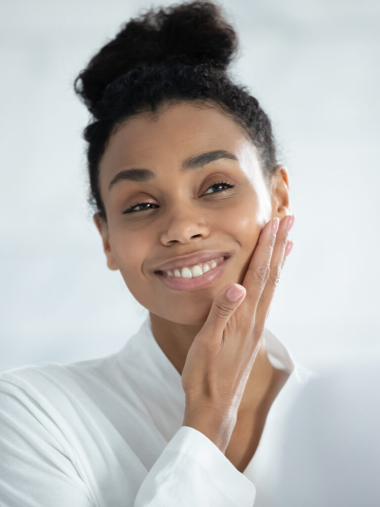 Photo of a woman with great skin after Secret™ PRO treatments